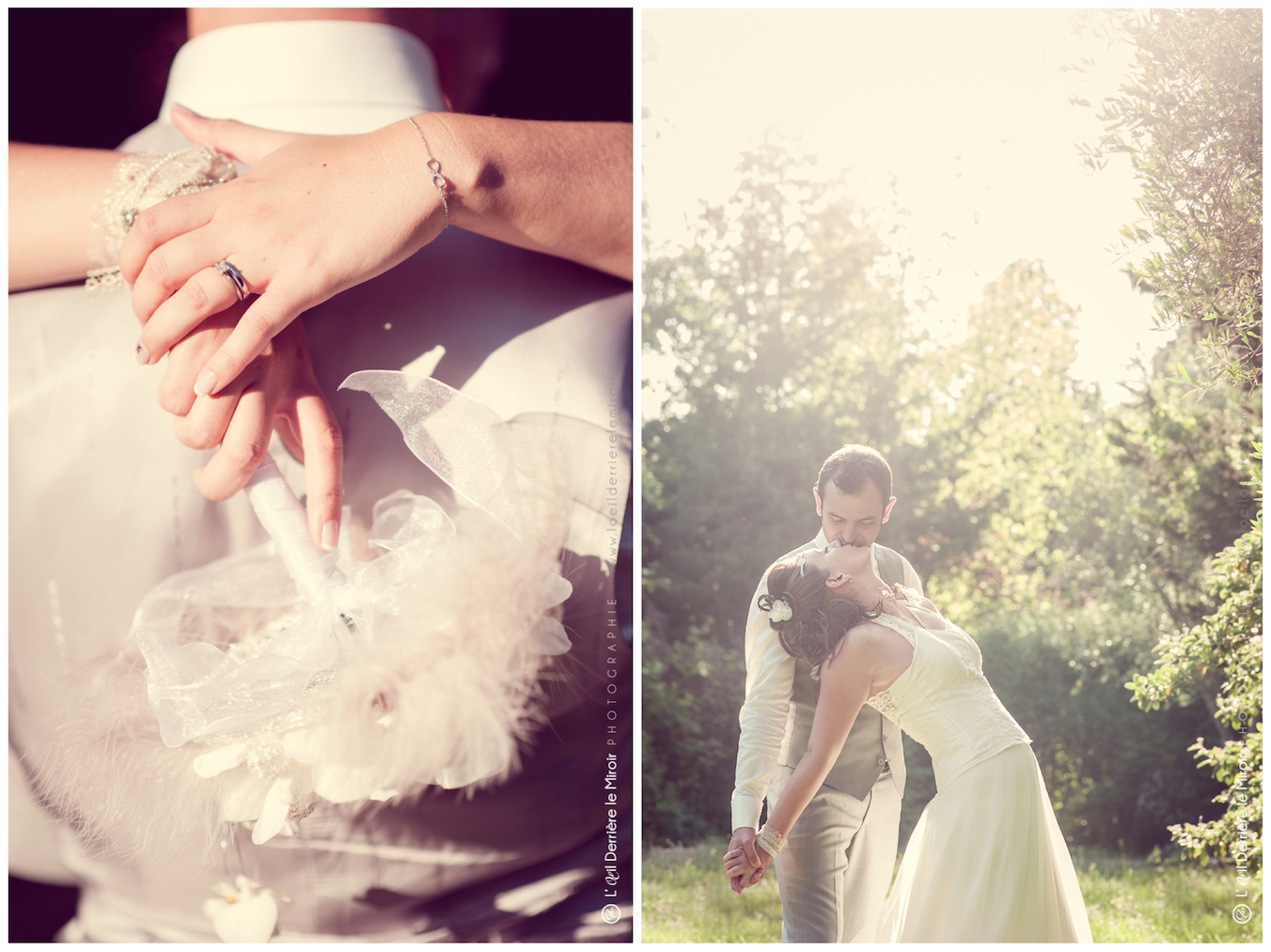 Mariage au Park Lenotre à mougins par L'OEil Derrière le Miroir Photographe de mariage professionnel