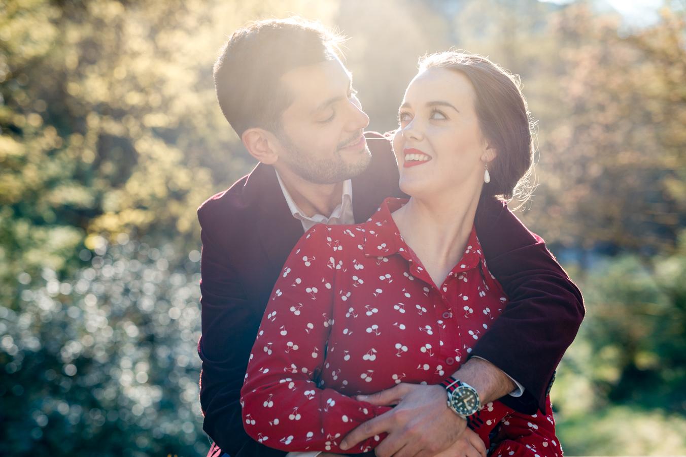 Photographe Couple Luxembourg L'Œil Derrière le Miroir