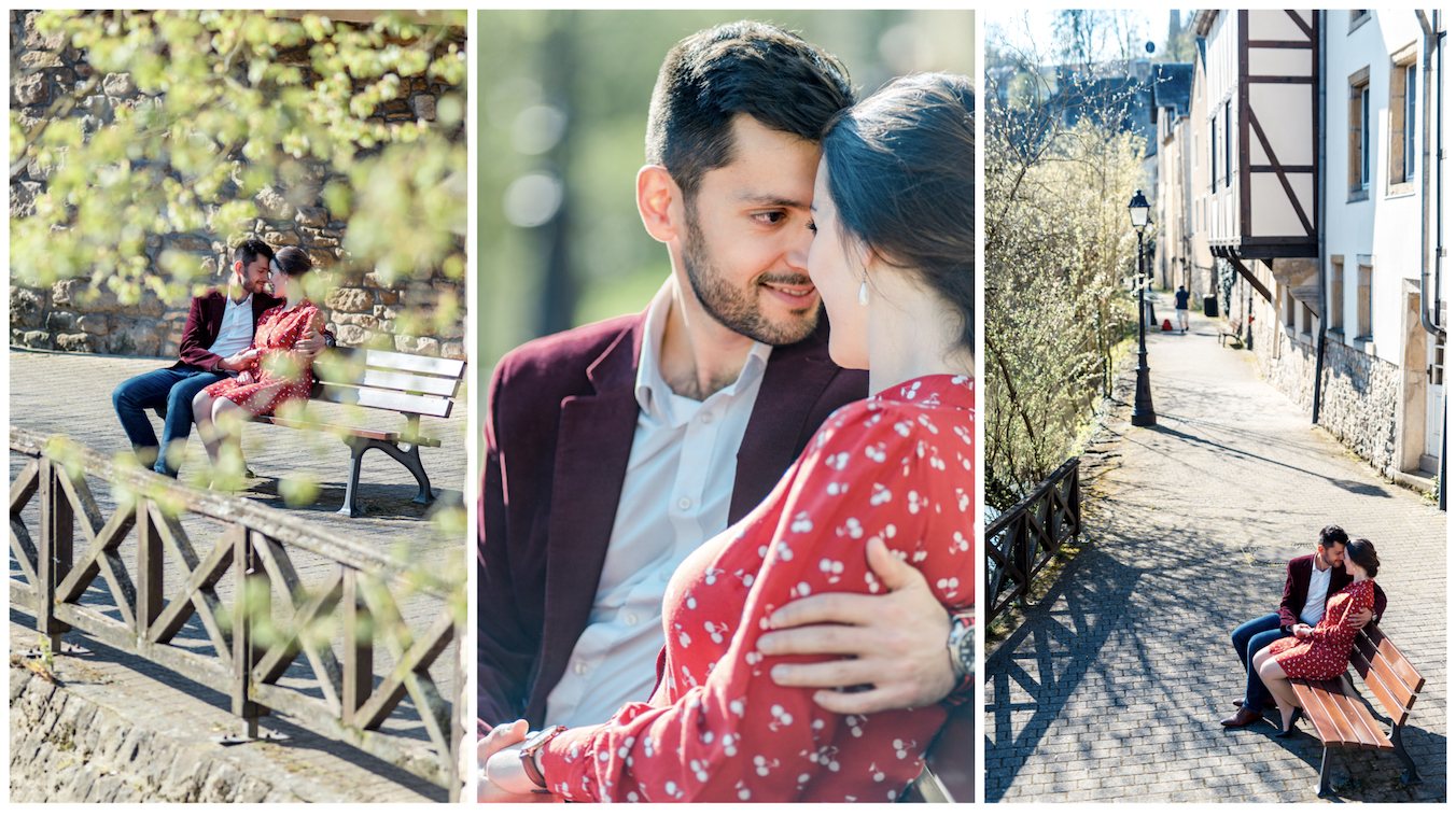 Photographe couple luxembourg L'Œil Derrière le Miroir