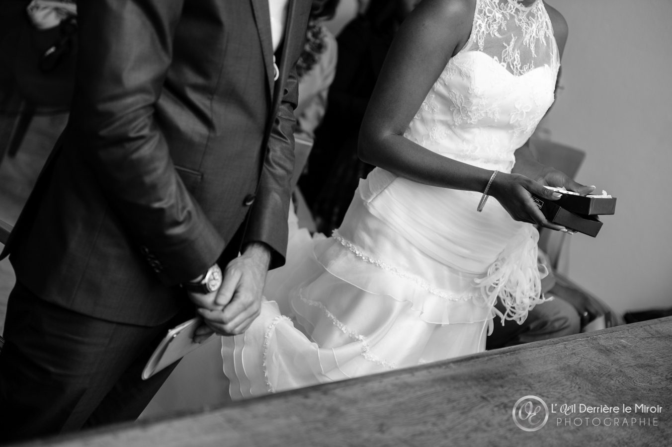 Photos de mariage à la mairie de Mougins par L'OEil Derrière le Miroir